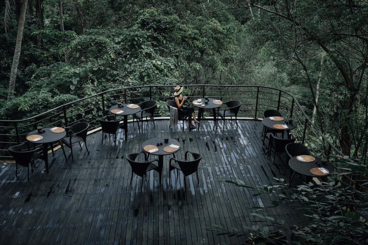 The Sebali Resort Убуд Екстериор снимка The restaurant at the top of the Skywalk