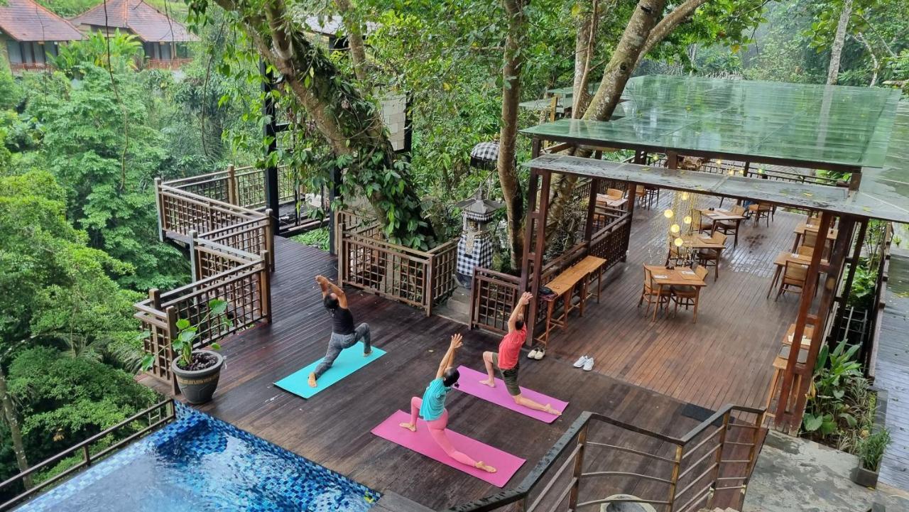 The Sebali Resort Убуд Екстериор снимка The Yoga Deck
