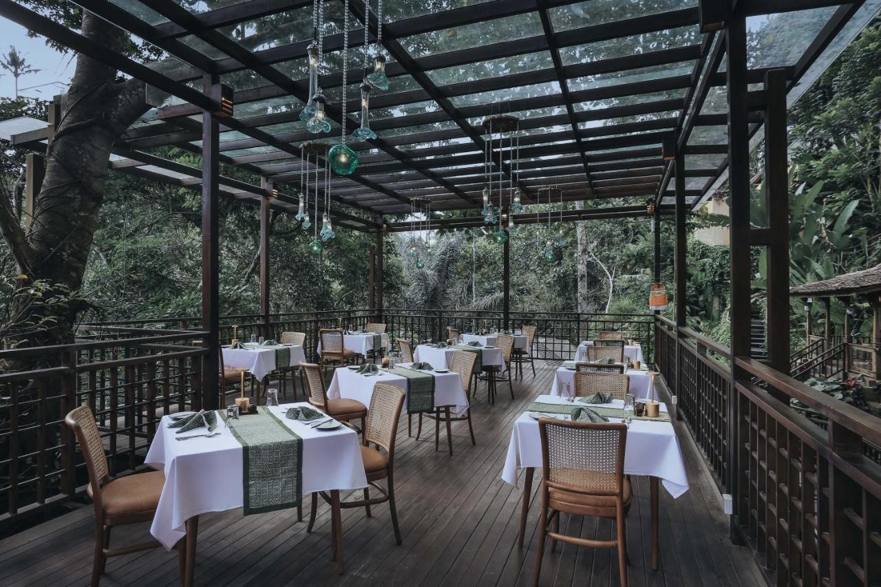 The Sebali Resort Убуд Екстериор снимка The restaurant at the Forest Lodge